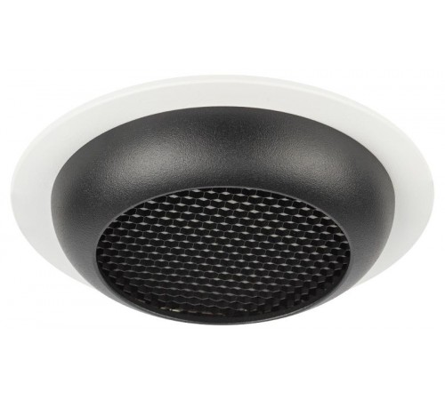 Встраиваемый светильник под лампу GX53  KL111 WH/BK белый/черный матовый   Б0061537  ЭРА