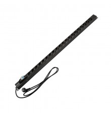 Блок распр. питания для 19" шкафов, вертикальный, 20 розеток СЕЕ 7/4, 16А  04-0201-2  REXANT