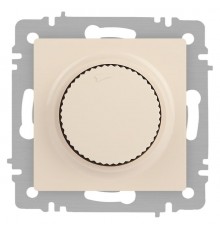 Светорегулятор Intro Accent 6-401-02 поворотный, 600Вт 230В, IP20, СУ, слоновая кость  Б0063672  Intro