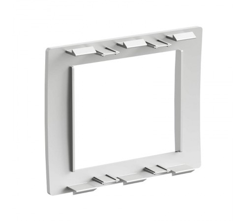 Рамка универсальная на 2 модуля цвет серый металлик  F00011G  DKC