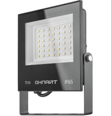 Прожектор светодиодный  90 499 OFL-03-70-6.5K-BL-IP65-LED  90499  ОНЛАЙТ