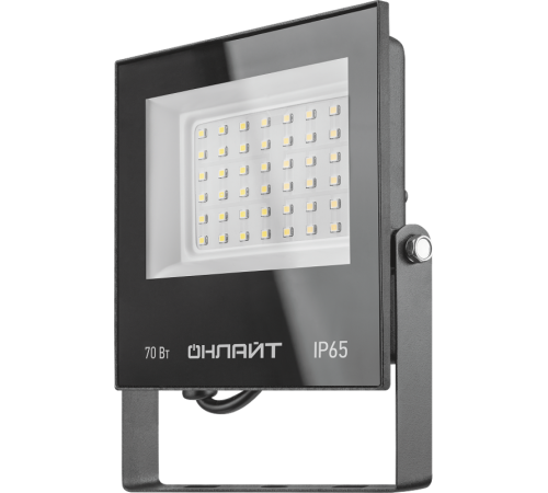 Прожектор светодиодный  90 499 OFL-03-70-6.5K-BL-IP65-LED  90499  ОНЛАЙТ