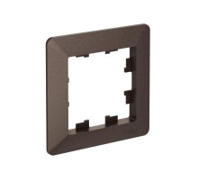 AtlasDesign Air Рамка 1-ая, Мокко / Дымчатый Черный  ATN220601  SE