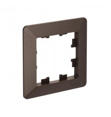AtlasDesign Air Рамка 1-ая, Мокко / Дымчатый Черный  ATN220601  SE
