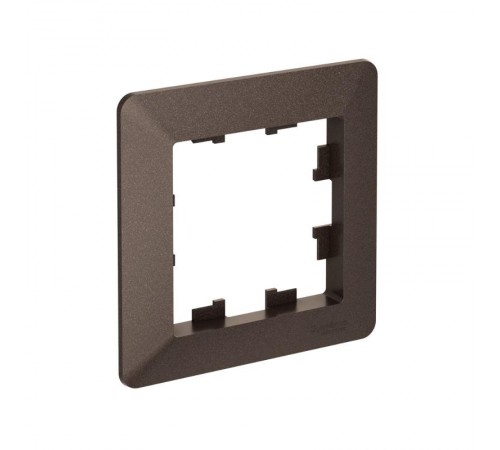 AtlasDesign Air Рамка 1-ая, Мокко / Дымчатый Черный  ATN220601  SE