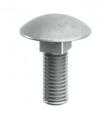 Винт с гладкой головкой и квадратным подголовником М6х16, горяеоцинкованный  CM010616HDZ5  DKC