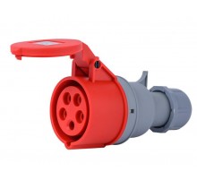 Розетка перен. 3Р+РЕ+N 16А 380В IP44 РП-103  26134DEK  DEKraft