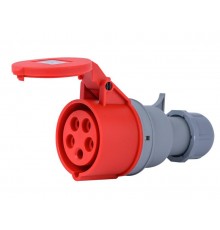 Розетка перен. 3Р+РЕ+N 16А 380В IP44 РП-103  26134DEK  DEKraft