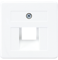 Крышка для телефонных UAE розеток; белая  169-1UAEWW  Jung