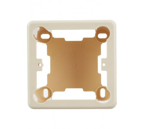 Коробка универсал. КМКУ 85х85х42мм нер. ЭЛЕКОР сл. кость IEK  CKK10D-U-2-K21  IEK