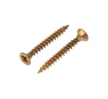 Саморез универсальный KRANZ 4х30, желтый цинк, короб (250 шт./уп.) KR-01-3311-027  Kranz