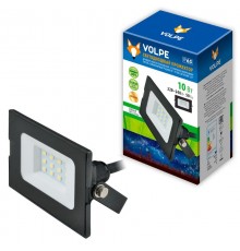 Прожектор светодиодный ULF-Q513 10W/GREEN IP65 220-240В BLACK  10вт, зеленый свет, черный  UL-00005814  Volpe