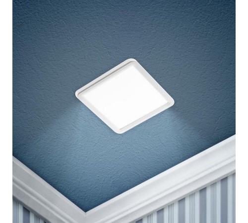 Светильник светодиодный квадратный регулируемый LED 6-9-4K/1 9W 220V 4000K  Б0046912  ЭРА