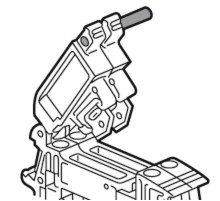 Соединительный штифт Viking 3 - для стандартных и компактных разъединителей - для 3 клемм  037522  Legrand