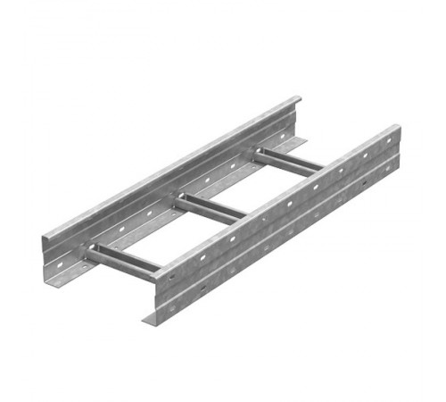 Лестничный лоток кабельрост 500х110х9000, толщ. 2,5 мм, Сендзимир цинк, 018579  ЛКР-500х110х9000-2,5-СЦ   Ostec