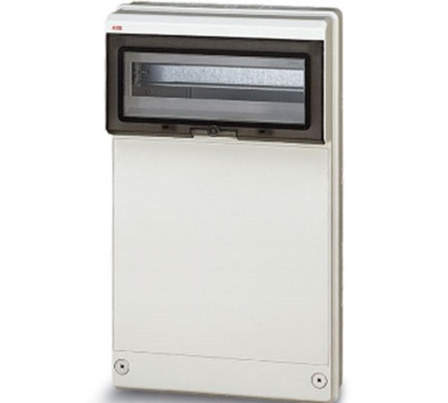 Бокс с глух.пер.стенкой 380х570х140 на 18М серый13208 ABB