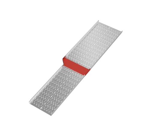 Переходник левый 50х500-600 мм "ПЛЮС" HD  PDplus50-500-600-L HD   КМ-профиль