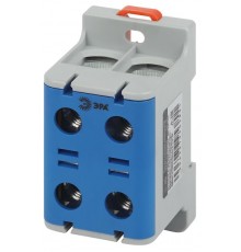 Клеммы силовые вводные КСВ  NO-224-141 двойная (KE67.2) 16-95 мм синяя "N"  Б0065612  ЭРА