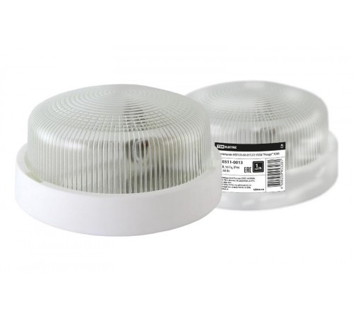 Светильник пылевлагозащищенный под лампу для ЖКХ НПП 03-60-015.01 УХЛ4 "Рондо"  SQ0311-0013  TDM