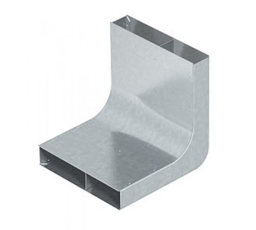 Вертикальный угол 90° кабельного канала EUK 250x48/3 секц. (сталь) (KV3 25048)  7400652  OBO Bettermann