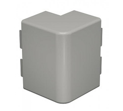 Крышка внешнего угла кабельного канала WDK 60x130 мм (ПВХ,серый) (WDK HA60130GR)  6022162  OBO Bettermann