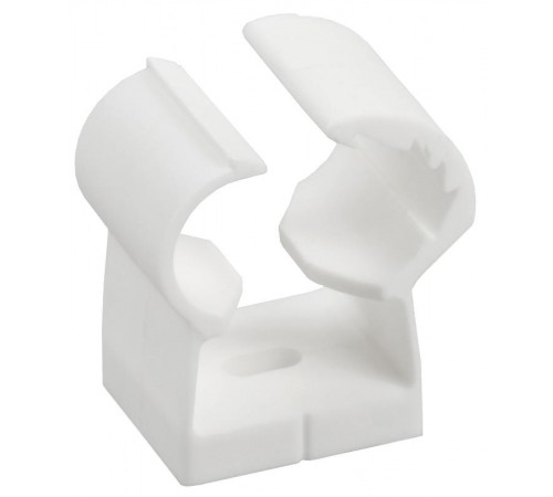 Клипса с фикс. для глад. труб 20-25мм бел. (24шт/упак)  CTA00D-FL-020-K01  IEK