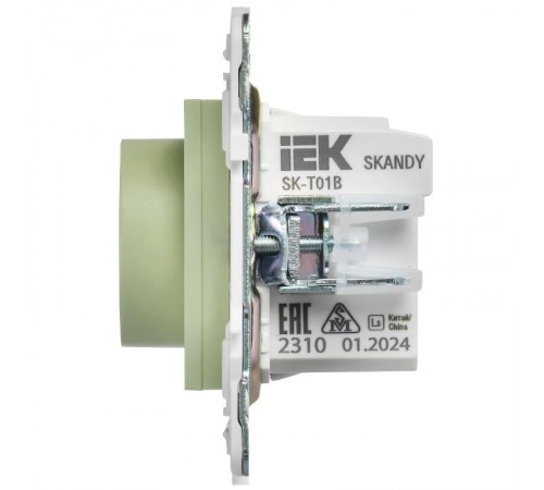 SKANDY Термостат электронный с индикацией SK-T01G мятный   SK-RT11-K06  IEK