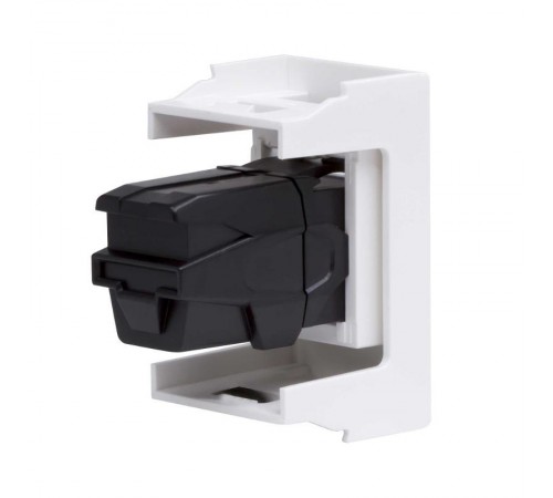 USB 3.0 розетка, Viva, белая, 1 мод.  43018  DKC