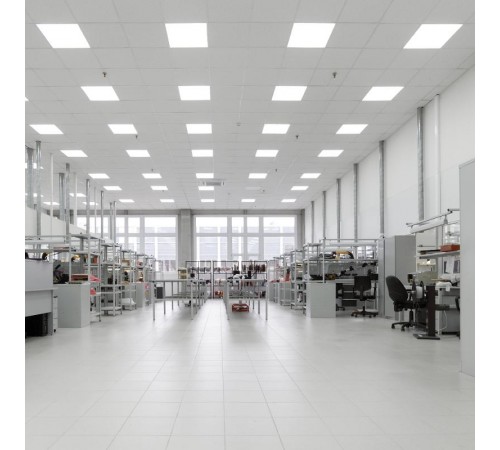 Светильник DL-TITAN-S600x600-40W Day4000 (WH, 120 deg, 230V)  030302(1)  Arlight