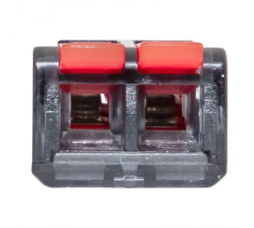 Строительно-монтажная клемма СМК 221-612 с рычагом 2 отверстия 0.5-4.0(6) мм2 EKF PROxima  plc-smk-221-612  EKF