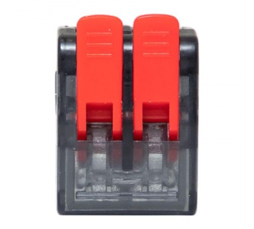 Строительно-монтажная клемма СМК 221-612 с рычагом 2 отверстия 0.5-4.0(6) мм2 EKF PROxima  plc-smk-221-612  EKF