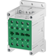 Блок CC-TH35-VL-6.6 Клеммный для токовых цепей, контакт до разрыва , монтаж на динрейку ТН35, винтовые клеммы  1SNA166963R0000  TE