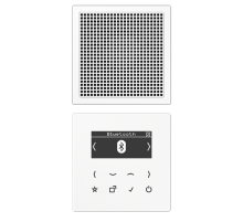 Цифровое радио DAB + с поддержкой Bluetooth DABLS1BTWW Jung