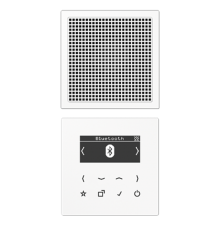 Цифровое радио DAB + с поддержкой Bluetooth DABLS1BTWW Jung