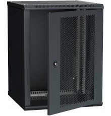 Шкаф LINEA W 18U 600x600 мм дверь перфорированная, RAL9005  LWR5-18U66-PF  ITK