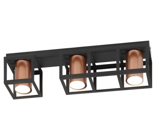 Светильник потолочный Raffaela 5082-303 3 * GU10 50 Вт лофт - кантри  Б0051234  Rivoli