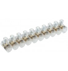 Зажим винтовой  концевой изолированный КЗВИ 10 мм2  (10x1)  UZVK-10-10  IEK