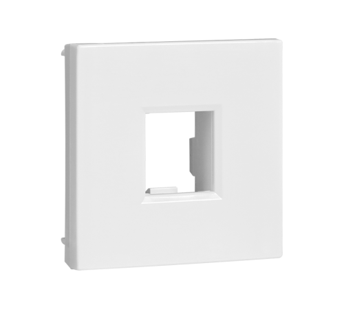Altira Белый Плата лицевая W45 2 модуля 1xKeystone RAL9010  RIN-144-BE  SE
