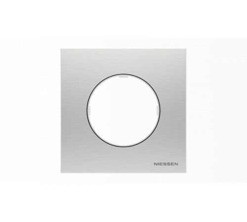 Рамка 1-постовая, серия SKY Moon, цвет нержавеющая сталь2CLA867100A4001 ABB