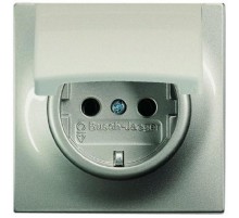 Розетка SCHUKO 16А 250В с крышкой, серия impuls, цвет шампань-металлик  2018-0-1016   2CKA002018A1016  ABB