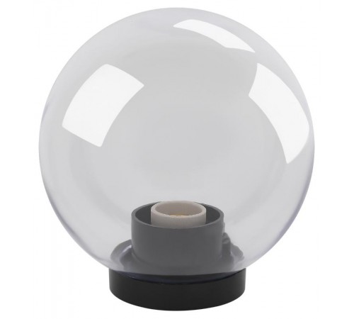 Светильник садово-парковый НТУ 01-60-202 без опоры, шар прозрачный D=200 mm  Б0048047  ЭРА