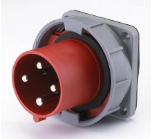 Вилка для скрытой проводки 634 3Р+РЕ 63А 380В IP67 В  26066DEK  DEKraft