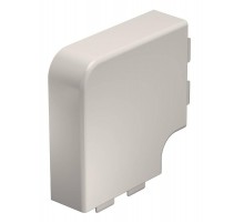 Крышка плоского угла кабельного канала WDK 40x110 мм (ПВХ,кремовый) (WDK HF40110CW)  6161324  OBO Bettermann