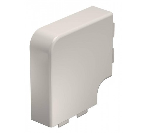 Крышка плоского угла кабельного канала WDK 40x110 мм (ПВХ,кремовый) (WDK HF40110CW)  6161324  OBO Bettermann