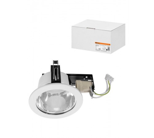 Светильник встраиваемый под лампу ЛВО 05 Downlight 13Вт КЛЛ Е27 IP20  SQ0342-0029  TDM