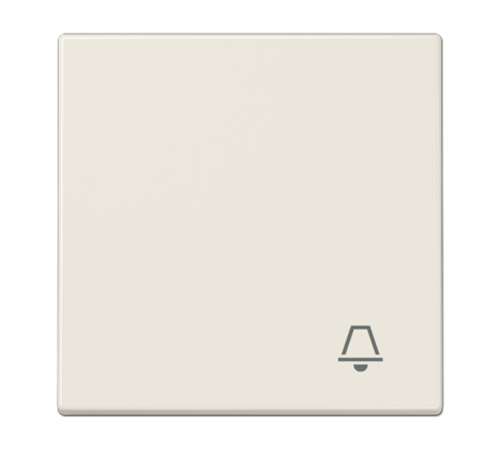 Клавиша для  выключателя с символом "звонок"; слоновая кость  LS990K  Jung