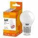 Лампа светодиодная LED 7Вт Е27 220В 3000К G45 шар  LLE-G45-7-230-30-E27  IEK