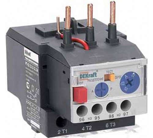 Реле электротепл. для конт. 25-32А 23,0-32,0А РТ-03 DEK  23122DEK  DEKraft