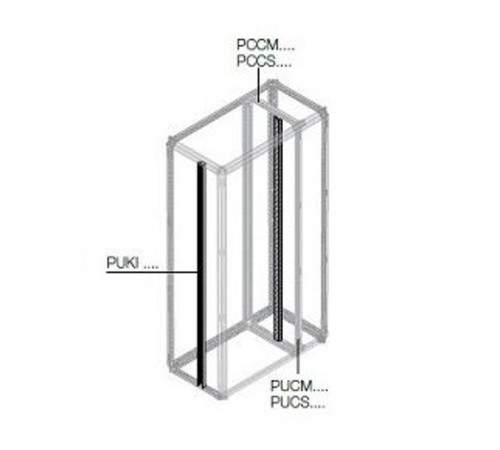 Профиль промежут.уст.комплектов H=2000мм1STQ008040A0000  ABB
