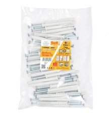 Дюбель-гвоздь YZ цилиндр. манжета нейлон 8x80 (60 шт)- пакет  147521  Tecfi